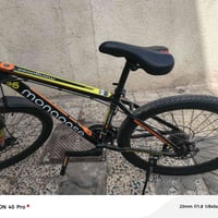 بايسكل من شركة Mongoose حجم 26 صار شهر من مشتري مرتين طالع بي نضيف مشت...