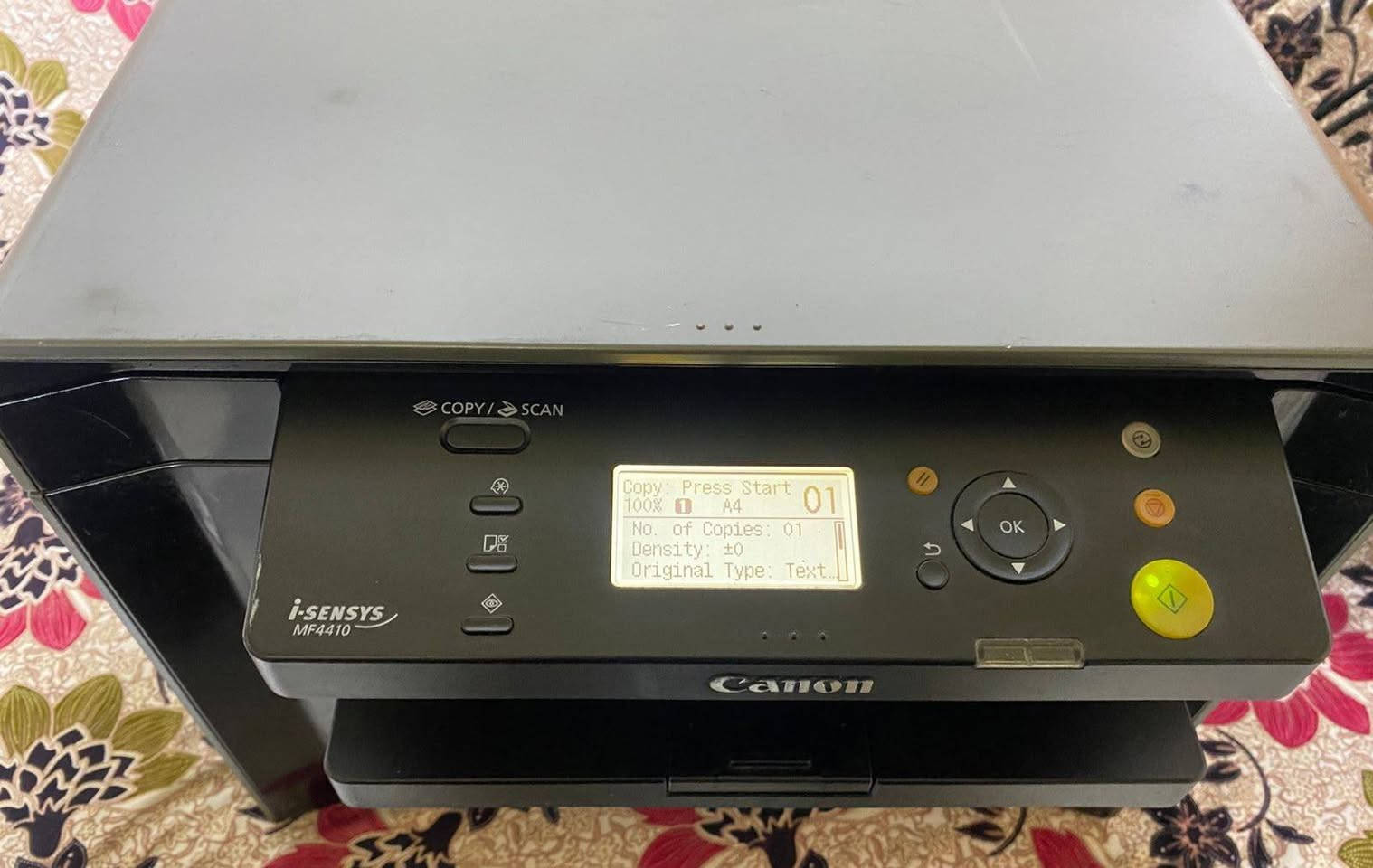 اسلام عليكم
طابعه كانون mf4410
أبيض واسود باودر سريعه جدآ بالطباعه والاستنساخ نضافه فول حبره جديد 
ورخيص ومتوفر بالاسواق
سعر الطابعه ب150الف شامل التوصيل
للحجز وتثبيت الحجز ارسال عربون مبلغ 25الف غير ذالك يلغى الطلب والحجز 

***********
***********
https://www.facebook.com/share/g/1Aj6hFKir6/?mibextid=wwXIfr
ادخل وانظم للكروب راح تلكي الي يناسبك بسعر والنظافه اهلا وسهلابكم
