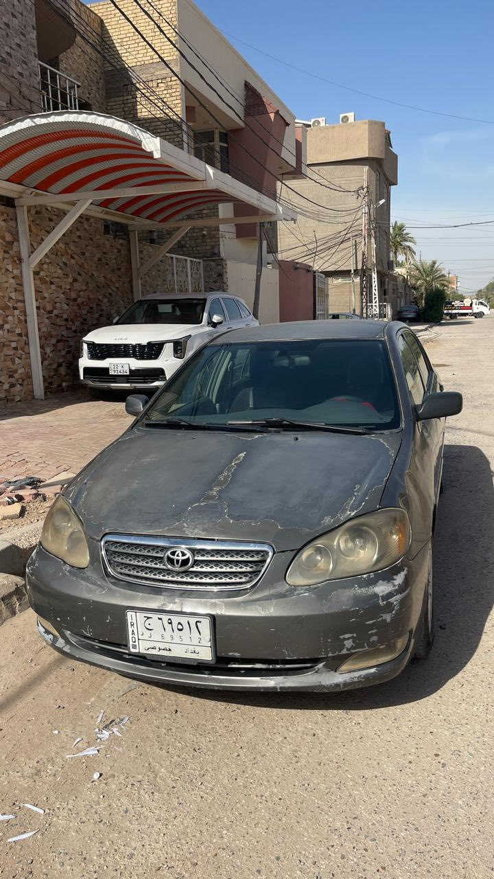 السلام عليكم ورحمة الله وبركاته 
تيوتا كورلا نحلة المحرك 1800 المرغوب 
موديل 2007 
السنوية بأسمي مشروع وطني تحويل ثاني يوم 
السيارة عليهه ادامة كاملة من كير ومحرك وحدادية وتبريد من كلشي جاهزة السيارة ناقصهه فقط صبغ بسبب الجراد … 
اكفل السيارة من الحادث القوي والگلبه والكصه 
السعر 88 وبيه مجال للشراي
~~~~~~~~~~~~~~~~~~~~~~
مكاني النجف الاشرف 
ممتواجد على النت اعتذر 
فقط اتصال وهذا رقمي 
***********
