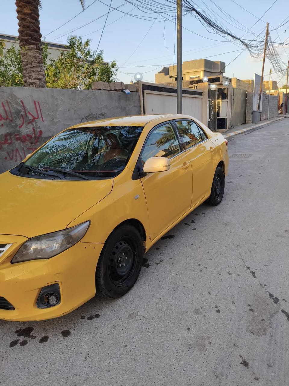 للبيع كورلا وترهم مراوس بخصوصي
خليجي موديل 2009 
سنويه جديده بٱسمي مصفره هيٱه وغرامات السعر 85 سياره جاهزه من كلشي العنوان الفلوجة/*********** 
بي واتساب
