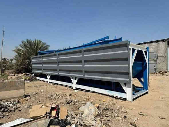 ورشة أبو غازي الهندسية
✅ اختصاصنا تصنيع معامل الكونكريت بنظام عالي الكفاءة

نقدّم لكم معمل كونكريت النظام الإيطالي – دبل قايش 
مصنوع من حديد أوكراني سماكات 8مم / 10مم / 12مم
ومتوفر بالحجام: 5 متر مكعب – 10 متر مكعب حسب طلبك

⸻

📌 مواصفات المعمل
 • سايلوات عدد 2 سعة 100 طن
 • *كبان سمنت 5 طن
 • *براين إسمنت تركي 10 إنج عدد 3
 • *سيطرة تشغيل شنايدر فرنسي – داخل كرفان 2×2
 • *كمبريسر هواء 550 لتر
 • *تانكي ماء سعة 36,000 لتر

⸻

🛡️ الضمان

✔️ ضمان تشغيل كامل للمعمل

⸻

📍 موقعنا
 • بغداد – باب الشيخ
 • أو زيارة الورشة في جرف النداف

⸻

☎️ للاتصال

***********/***********
