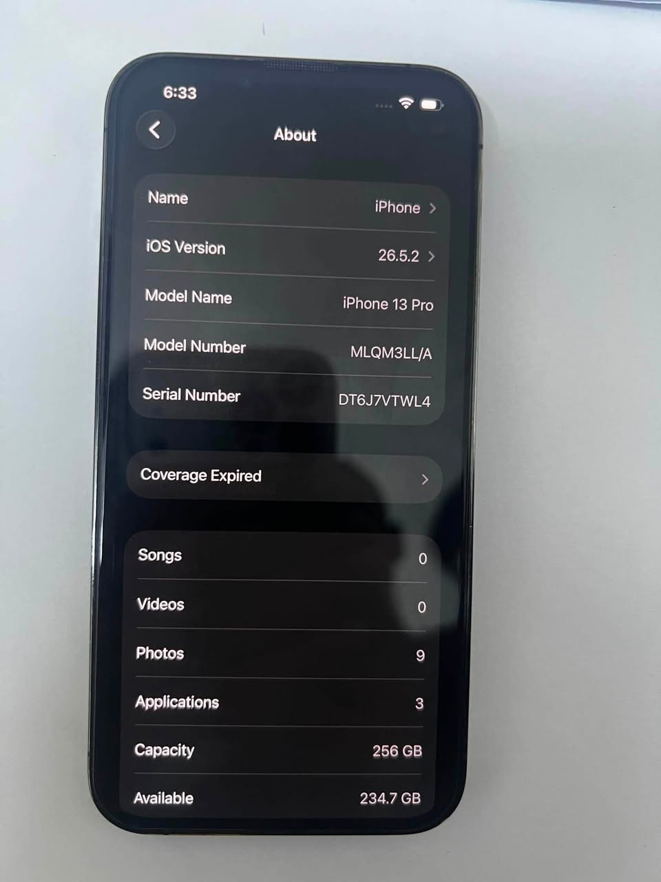 نظيف جدا ما مفتوح وتر
iPhone 13 Pro

مراوس وية آيفون ١٤ نظيف 

***********
