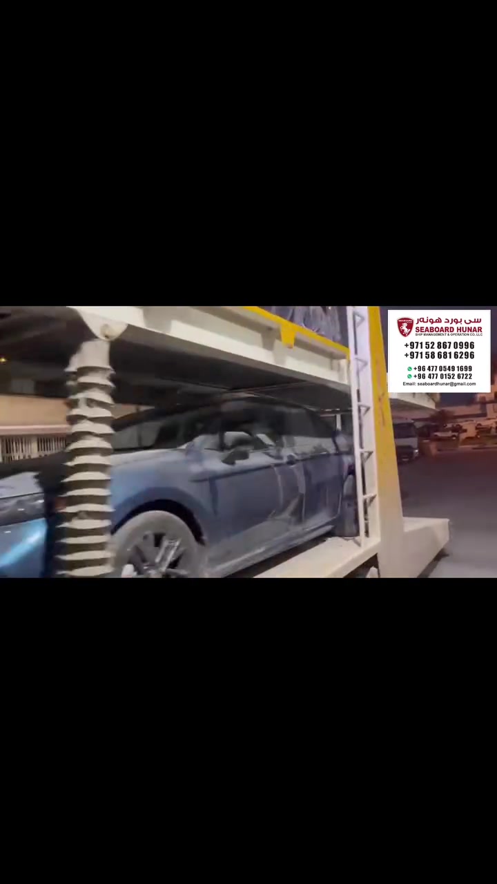 شرکە سی بۆرد 
نقلی هەرێم و هونەر عثمان بۆ گواستنەوەی ئۆتۆمبێل لە امریکا و دبی بۆ کوردستان 
*********** - ***********
