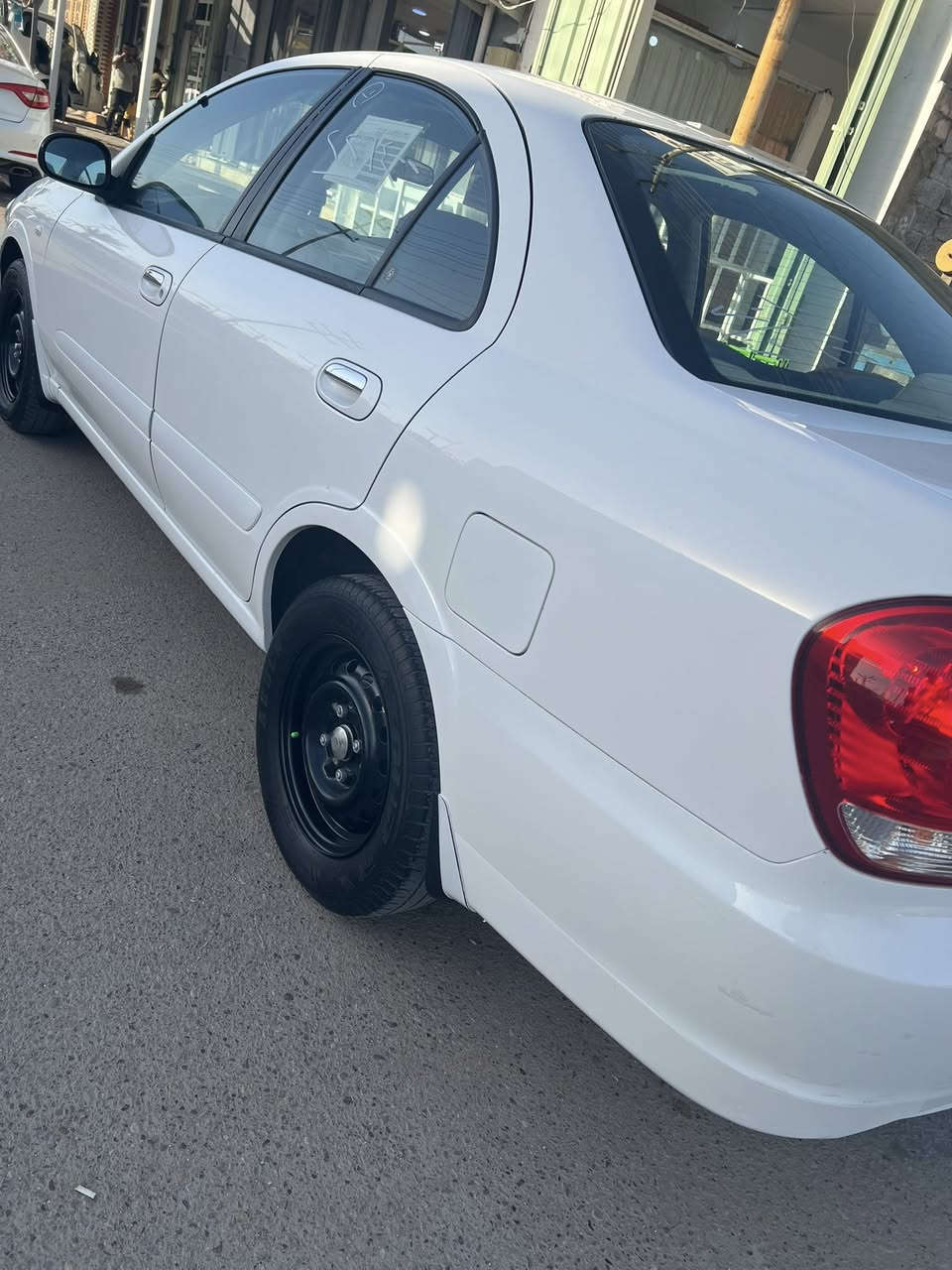 السلام عليكم
نيسان سني ياباني محرك اسود
موديل ١٠
كفاله من الصبغ والبارد والشخط حتى الدعاميات
وضع الشركه
مكان خالديه
السعر ١٣٠
***********
