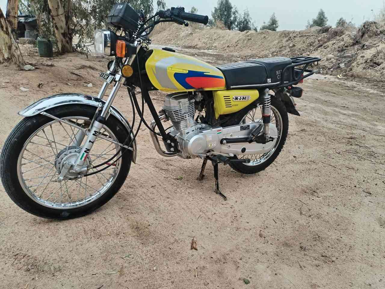 سلام عليكم دراجه للبيع اربعه كير موديل 24اوراق سكنر معدل وسرعه فول المكان طريق كربلاء نجف عمود 1141 الاستفسار عن هذا الرقم ***********
