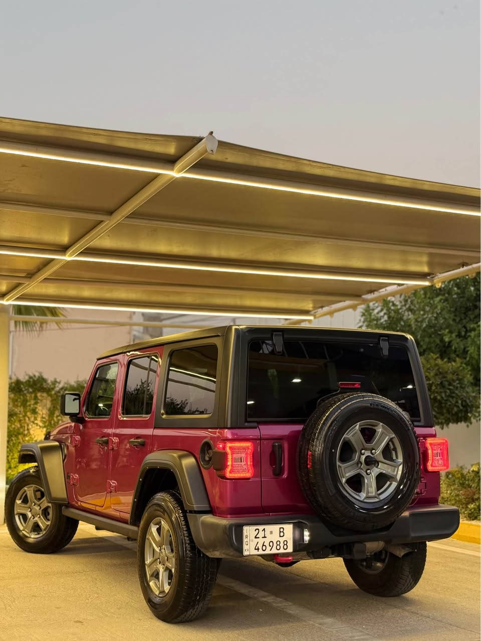 Jeep rangler 2022 
جێپ رانگلەر مۆدێل 2022 مەکینە ٢٠ تۆربۆ بێ هایبرید 
بەصمە ،درگا بەصمە،تحدید سورعە،لایت لید ،لایت عەدەسە
تبرید مرکزی،تبرید ٢ زۆن ،دەبڵ ئەکسل،شاشە ئایپاد و کامێرە
ئۆتۆ ستۆپ،…
سەیارەکە پەڵەیەک بۆیاخی هەیە بە بێ ناوگرتن
ڕەقەم و سەنەوی تازەیە بە ناوی خۆمەوەیە

سیعری:260$ مەجالی تێدایە
*********** السليمانية, العراق
