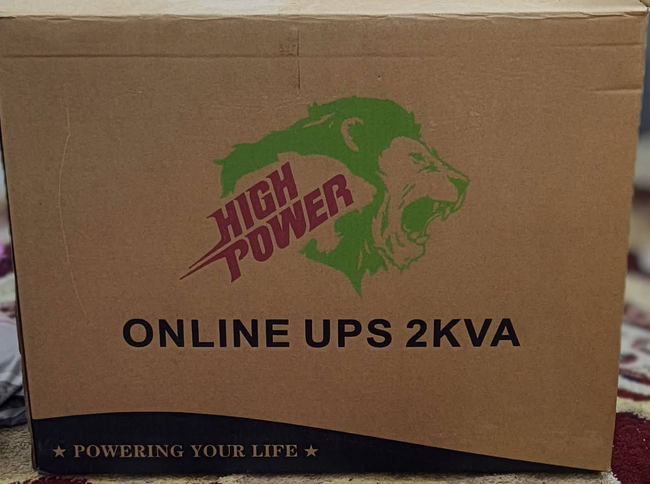 متوفر يوبي اسم من ماركه
‏HIGH POWER العالميه 
‏Ups online 2kva high power
‏مستخدم فقط ٤ايام السعر ٢٨٠ ألف بي مجال قليل
‏*********** عنواني بغداد مدينه الصدر الأولى 
‏غير متوفر توصيل 
‏
‏
