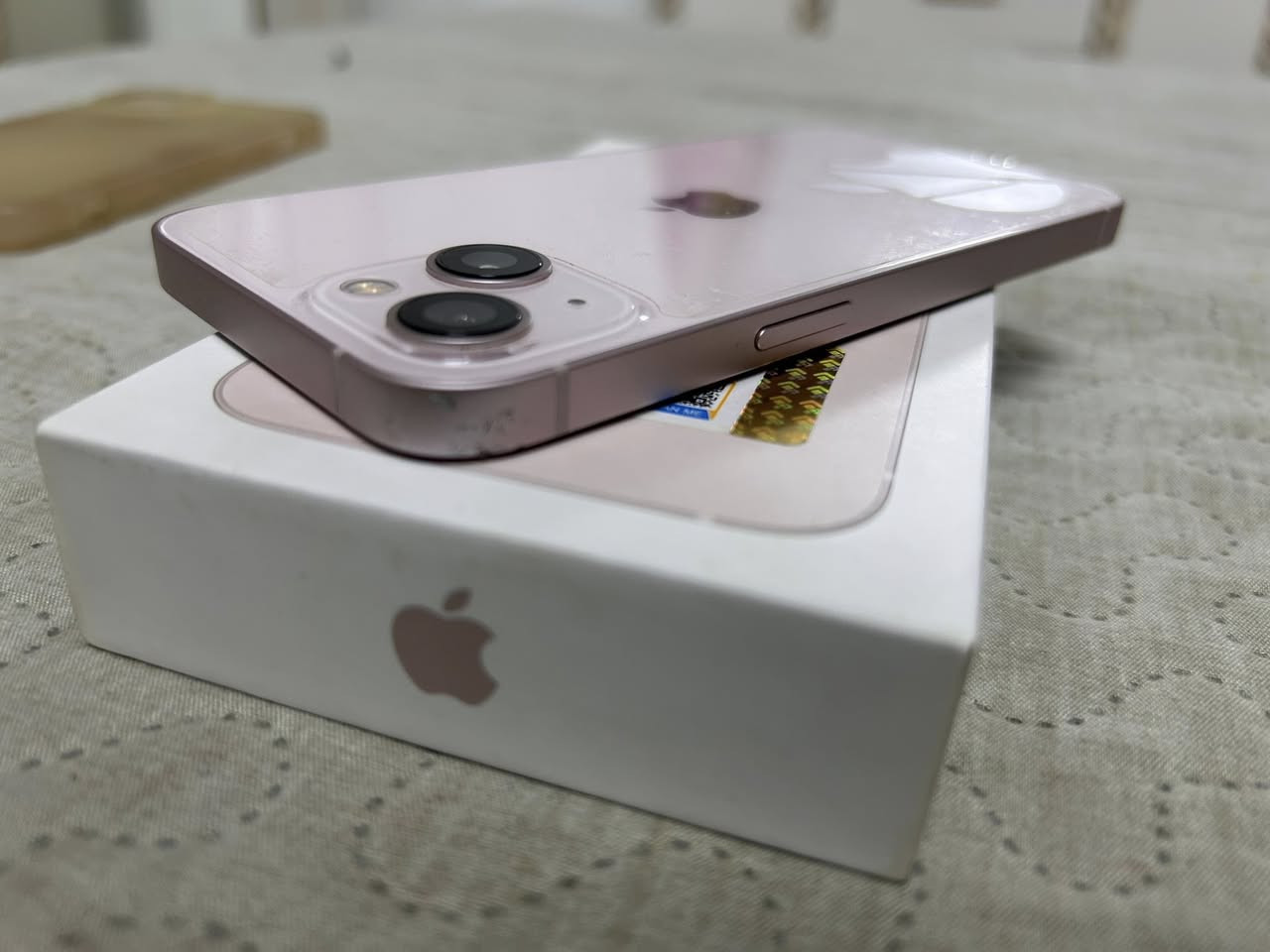 ايفون ١٣عادي
دبل سيم 

ذ ١٢٨ 

بطاريه٨٢٪؜ 

كارتون اصلي 

جهاز كفاله عامه

لون وردي 

مكاني كربلاء حي البلديه 

مراوس ب اقل وفرق 

١١عادي او ١١برو او SE


**إذا كنت صاحب هذا الإعلان وتريد حذفه لأي سبب، رجاءا أرسل رسالة إلى الدعم الفني**