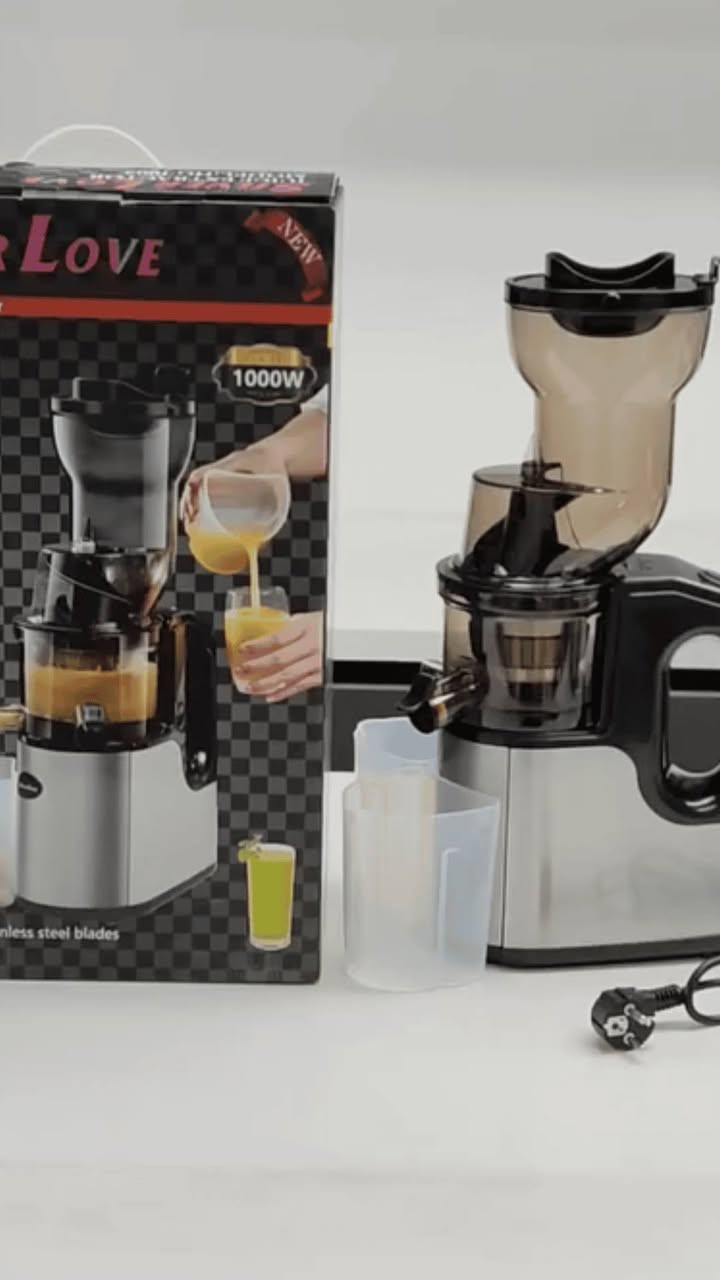 معصارة فواكه وخضروات بطيئة 1000 واط – فوهة واسعة 130 ملم – Silver Love HG-J002

عصر الفواكه الطازجة مثل البرتقال، التفاح، الرمان، العنب وغيرها.

عصر الخضروات مثل الجزر، الخيار، الشمندر والكرفس.

تحضير عصائر صحية يومية غنية بالعناصر الغذائية.

مزج أكثر من نوع فاكهة وخضار في نفس الوقت.

مناسبة للاستخدام المنزلي اليومي أو للعائلات الكبيرة.

فلتر ستانلس ستيل عالي الجودة لاستخلاص عصير نقي وقليل الرواسب.

نظام أمان مزدوج يمنع التشغيل عند التركيب غير الصحيح.

زر تشغيل أمامي (تشغيل  إيقاف  عكس) لمعالجة الانسداد بسهولة.

حاوية عصير وحاوية بقايا (لب) منفصلة.

قاعدة مانعة للانزلاق لثبات أكبر أثناء التشغيل.

هيكل خارجي بتصميم أنيق مع واجهة ستانلس ستيل.

السعر 64 الف دينار 

#التوصل_مجاني بغداد
التوصيل 3000 دينار محافظات

*********** واتس اب
