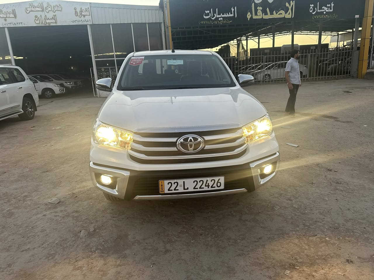 تويوتا هايلوكس ٢٠٢٥ 
كفاله عامه رقم اربيل 
العنوان بابل جبله 
السعر ٣١٠ 
***********
