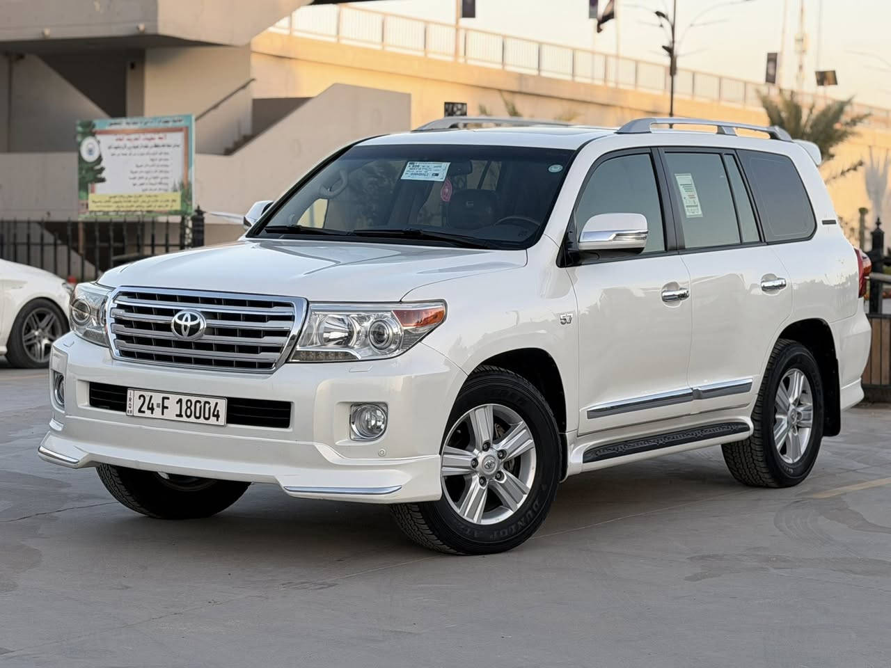 الســـلام علــــــيـــكم
لاندكروزر VXR 5700

(   2013   )

انضف واجدد لادنكروزر ممكن تشوفها ماشيه 159km حقيقي وشرط الفحص

كـــفالـــة عــــامـــة

كير مكينه كـــفالـــة

صدر تايرات كـــفالــة

فــــول الــــفول للاخير

مري قلاب

كشن تدفئه تبريد 

خزن ميموري

صندوك كهرباء

سترين كهرباء

ثلاجة

فتحة

حساس امامي خلفي

شتريد مواصفات بيها

تحويل ثاني يوم

مــكاني بغداد الدورة📍

للستفسار 

***********☎️

الــــسعر (   375    ) وبيها مجال للطــيبين

ترهم مراوس حسب القناعه
