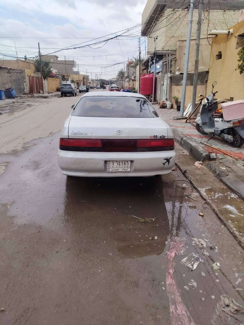 للبيع كرستا مديل 92 رقم كربلاء بأسمي مكاني كربلاء للعلم السياره بيها گصه جنطه ***********
