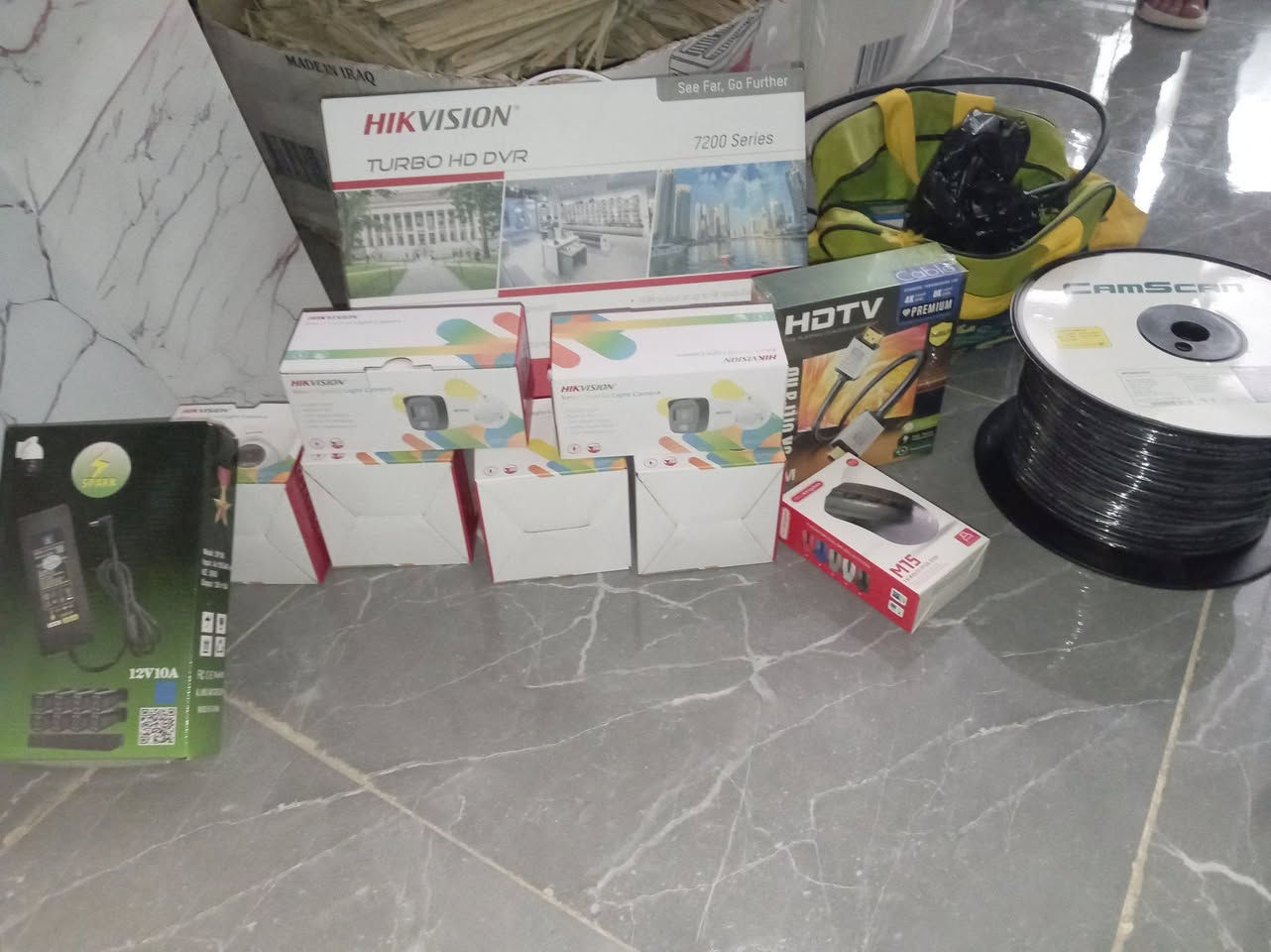 احم نفسك و احفظ حقك من خلال تركيب كاميرات المراقبة الذكية !
حافظ على منزلك, محلك, شركتك, عيادتك من خطر السرقة او المشاكل المفتعلة.
✅ نوفر كاميرات مراقبة من مختلف البراندات والنوعيات.
✅ خدمة صيانة و تنصيب الكاميرات.
✅ تنصيب وتثبيت جميع انواع الشاشات الذكية 
للتواصل:
واتس اب:***********
واتس اب:***********

#dahua #Aswar #Hikvision #cvv #security_camera
