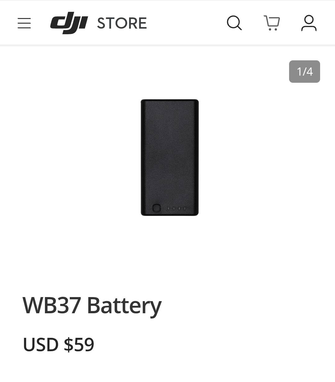 بطاريه شركة dji
كبس جديد ما مستخدم
متوفر ٧ قطعه

ملاحظة جديد بالشركة ٥٩ دولار


**إذا كنت صاحب هذا الإعلان وتريد حذفه لأي سبب، رجاءا أرسل رسالة إلى الدعم الفني**