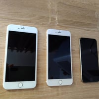 ٣ اجهزة • ايفون 6s بلس • ايفون 6