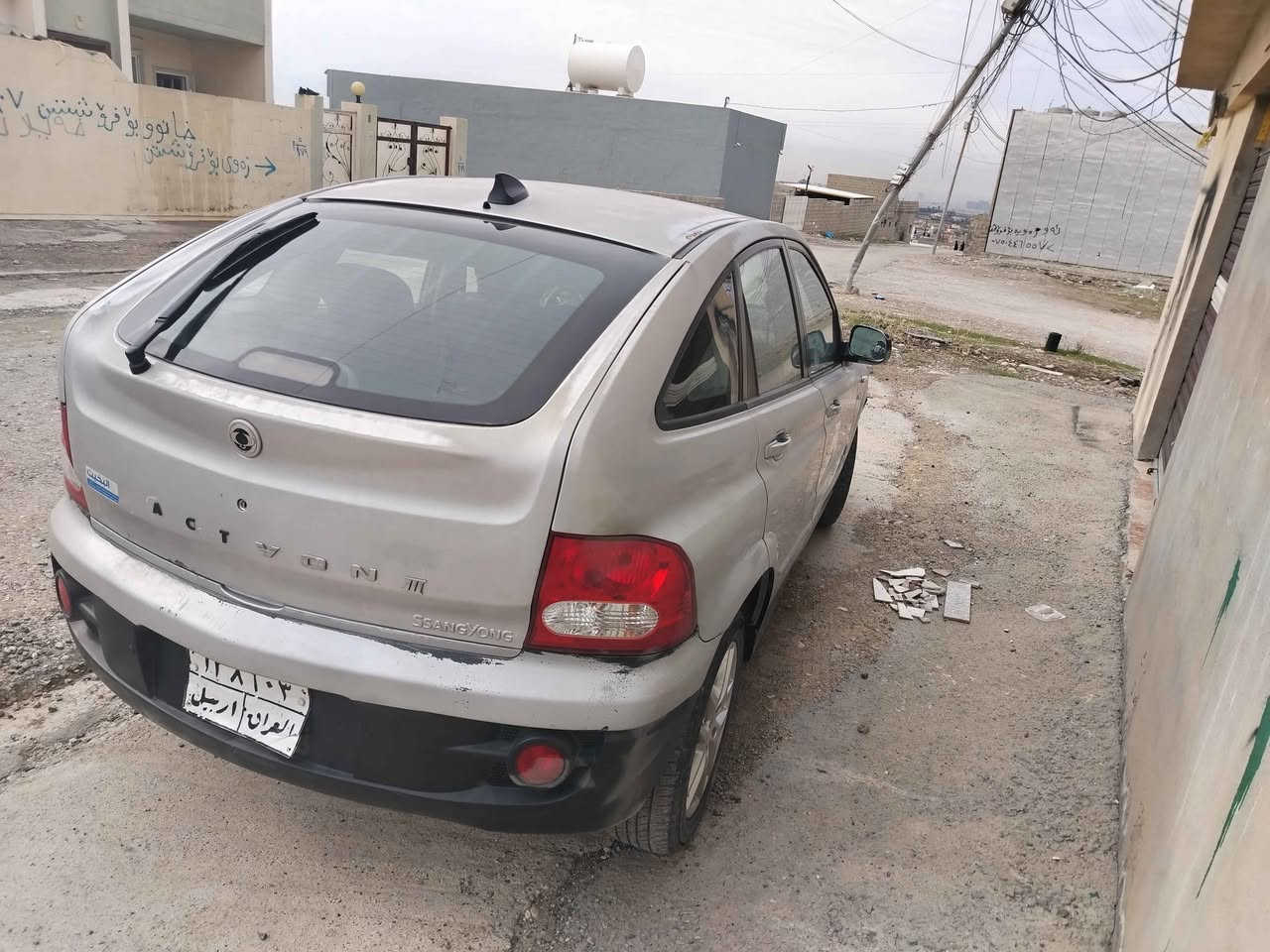 سلام عليكم سانك يونك اكتيون ٢٠٠٩ للبيع محرك ٤ سلندر ٢٣٠٠ كير ومحرك وتبريد و تدفئة شغال بيها جاملغ عكس سايق بيه طخه بدون داخل سياره جاهزه خير من الله عليها ورقتين غرامه
تحويل ثاني يوم مكان سياره أربيل ملا عمر
الاستفسار الاتصال ع رقم *********** او *********** أربيل, العراق
