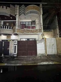 #دارللبيع المساحة 80م  الواجهة 4×20 يحتوي على  مدخلين صالة ومطبخ  خدما...