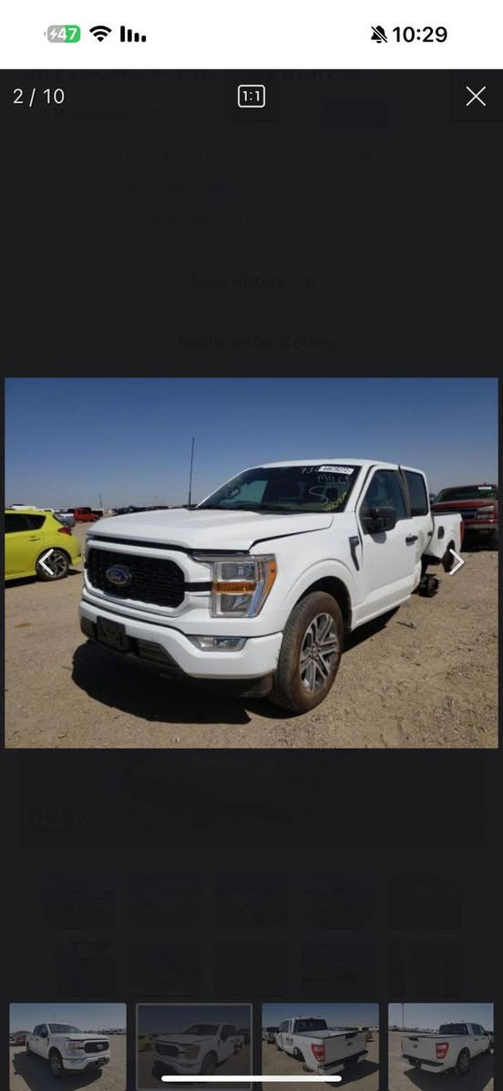 السلام عليكم ورحمة الله وبركاته 
من رخصة الأدمن المحترم 
فورد اف 150 موديل 2021
Ford F-150
رقم بغداد بأسمي 
6 سلندر 3.5L دبل توربو 
فور ويل 4×4
ماشيه 35 الف ميل 
باب طويل بدي قصير المرغوب 
لايت زينون 
شاشة وكاميرا خلفي 
حساسات خلفيه 
رادارات جانبية 
حادثها باب خلف السائق وشويه بالهلال الخلفي فقط 
مثل ما موضحه بالصور وباقي بدي السيارة
 كله كفاله عامه من كلشي على وضع الشركة وجديده جدآ كل نقص ما بيه 
معروضه 228 وبيه مجال بسيط 
مكان السيارة بغداد شارع فلسطين 
رقم الهاتف ***********
