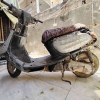 دراجة منغولية • دراجة • شاصي نظيف • إطارات جديدة • كاربريتر جديد • درا...