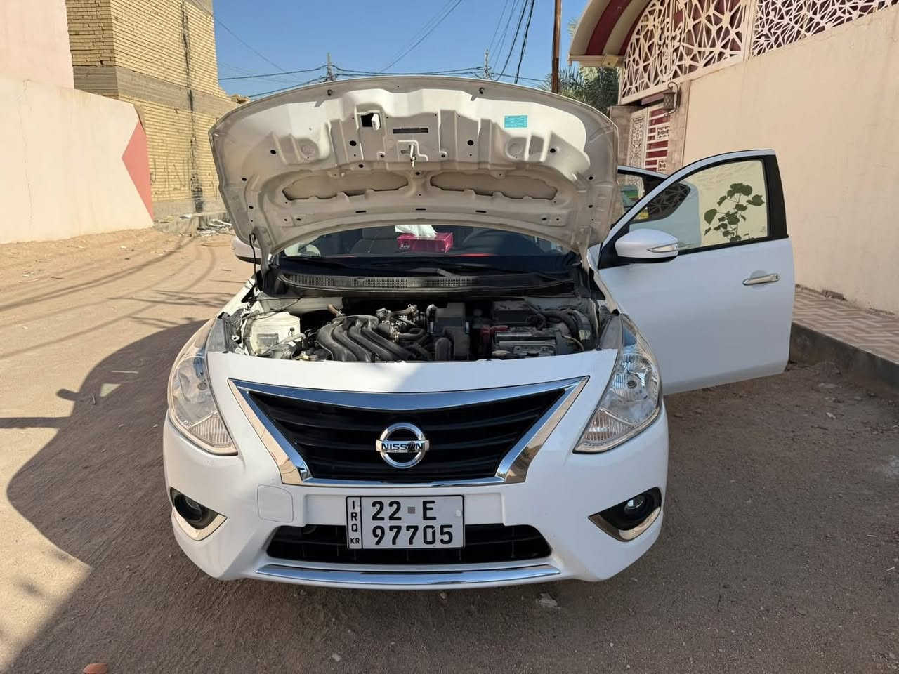 السلام عليكم 
نيسان صني 2024 كفالة عامه من الضربه و الصبغ و البارد 
ماشيه 37 الف 
رقم شمالي اربيل 
السياره مكفوله بحاله ممتازه 
سبير ما نازل 
فول مواصفات شاشه 
تخم تاير جديد 
و الصني معروفه بالاقتصاديه 
مكاني نجف 
السعر 124 
للاستفسار على الرقم ***********
