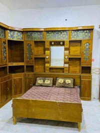 غرف نوم هودج • خشب صاج ٥ملم • الرمانه البعبيد