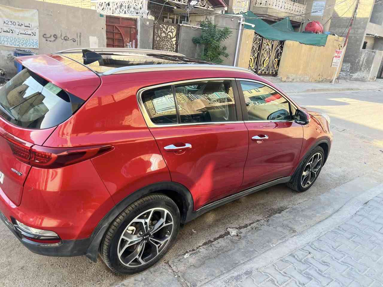 سبورتج  2020 
اعلى فئه (جيتي لاين )
مواصفاته 
مكفوله كفاله عامه
فول تحكم استيرن  
شاشه كبيره 
اندرويد اوتو
كشنات جلد وكهرباء 
تبريده ثلج   
دخول ذكي بصمه 
بنوراما 
لايتات زنون كشافات ضباب 
هندبريك دكمه 
اوتو هولد 
انضمه قياده (ايكو سبورت نورمال 
مانع انزلاق 
حساسات امامي و خلفي 
رادارات 
مري شفط مع الترحيب 
سياره فول الفول مواصفات 
ماشيه 70
محرك 2000 دوش 
مكاني بغداد 
***********
السعر 200
