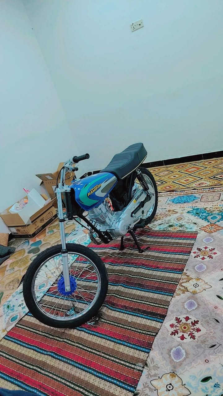 السلام عليكم دراجه نامه شلامجه توها معمره بعدهي بدهن شركه دراجه مكان ناصرية مركز السعر خاص او عله هاذه الرقم ***********
