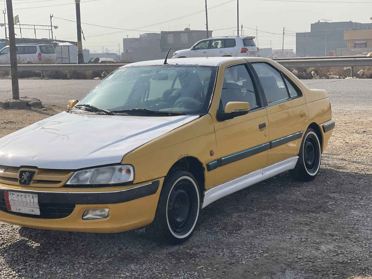 بيجو بارص 2015 بغداد
جاهزة من كلشي 
ضررها فقط البنيد طاير مبدل جامة والبنيد نفسة
گير مكينه خير من الله
تبريد تدفئه فول
السيارة كبل للشارع 
ترايك وين ميعجبك 
العنوان بغداد ناحية الوحدة
السعر 37 وبي مجال بسيط
📞 *********** 
متوفر واتساب
