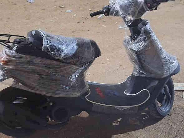 السلام عليكم دراجة بطة ل البيع حي الحسين 
السعر ٣٥٠ ***********
