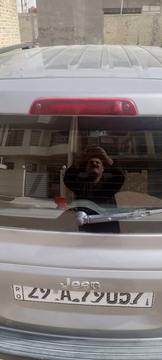 السلام عليكم سياره جيب باتريوت موديل 15سنويه جديده رقم انكليزي ميسان باسمنه الشراي  يتصل على الرقم ***********
