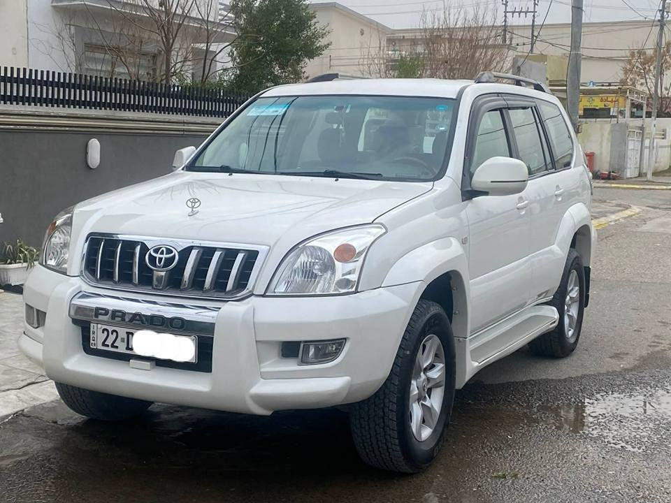 TOYOTA PRADO 2009 GX
سەیارەکە زۆر خاوێنە کوشین جلدە چوار تایەی نوێی لەسەرە شاشە گەورەیە فیتێمە خەلیجیە سفری شەریکەی جیهانە چوار پستنە دوو بست سبوغی سەقفی فڕێی دایە دەرگای دواوە تەنیشت ڕەقەمەکەی سبوغە بێ ژۆرێ سەیارەکە بێ مەسروفە ماڵی دۆستە نرخیشی 153 وەرەقە و مەجال ژ.م*********** أربيل, العراق
