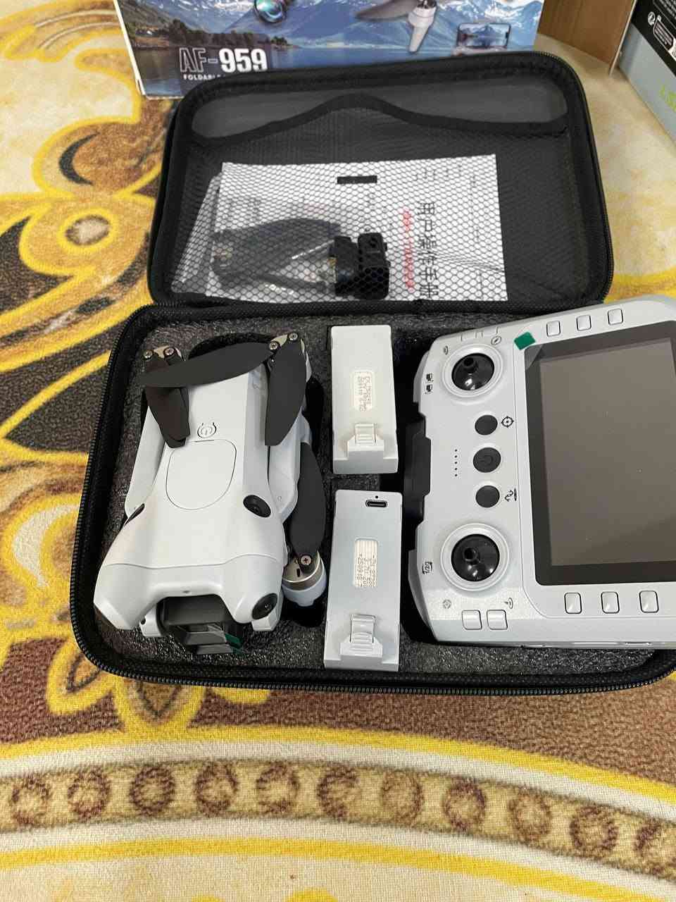 درون AF_959
بطاريات  عدد4 اربع بطاريات
جوستك شاشه شحن تايبسي
الارتفاع100 البعد 500
رام+ فلاش
مانع تصادم حقيقي حساس
ملحقات جنطه +مراوح احتياط + عدة +اربع بطاريات
السعر 75الف توصيل مجاني الشراي خاص فقط


**إذا كنت صاحب هذا الإعلان وتريد حذفه لأي سبب، رجاءا أرسل رسالة إلى الدعم الفني**