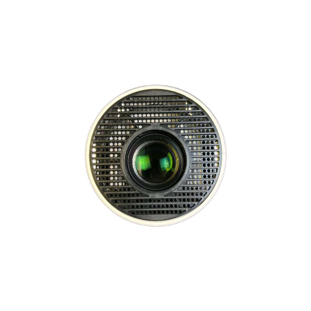 بروجكتور بدقة Full HD 1080P
مع دعم فك تشفير 4K

يوفر جودة صورة مذهلة بفضل تقنية LED المتقدمة وطريقة الإضاءة الموحدة

يتميز بألوان زاهية وحيوية مع تقليل تأثير الضوء الأزرق والإضاءة المباشرة

آمنًا لصحة العينين، خاصة للأطفال

يأتي البروجكتور بميزة الدوران 180°

يسمح بعرض المحتوى على الجدران أو السقف أو الأرضية بسهولة ويمكن تحويل أي سطح إلى شاشة عرض سينمائية

مزود بسماعة Hi-Fi مدمجة بقوة 3 واط وتقنية Bluetooth 5.0

يحتوي على منفذ طاقة
يحتوي على منفذ HDMI
يحتوي على منفذ AUX للسماعات
يحتوي على منفذ USB
يحتوي على زر تشغيل/اطفاء

يتيح توصيل السماعات والأجهزة الصوتية الأخرى للحصول على تجربة صوت محيطية متميزة

يستخدم تقنية تصحيح الانحراف التلقائي والتركيز اليدوي للحصول على صورة مثالية في ثوانٍ

دعم شاشة عرض تصل إلى 130 إنش للاستمتاع بليالي سينمائية لا تُنسى أو جلسات ألعاب غامرة


الابعاد :الطول 19cm العرض 8.5cm