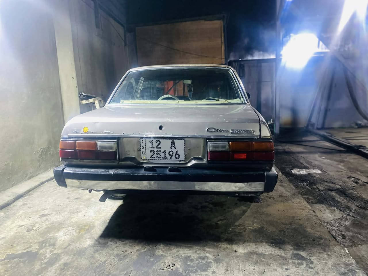 للبيع 
كرونا موديل 1982
خمسة كير 
تبريد تدفئة شغالة 
وايرمنيا كلها شغالة
بسمي رقم انكليزي تحويل ثاني يوم  
***********
سعر 28 بيها مجال
