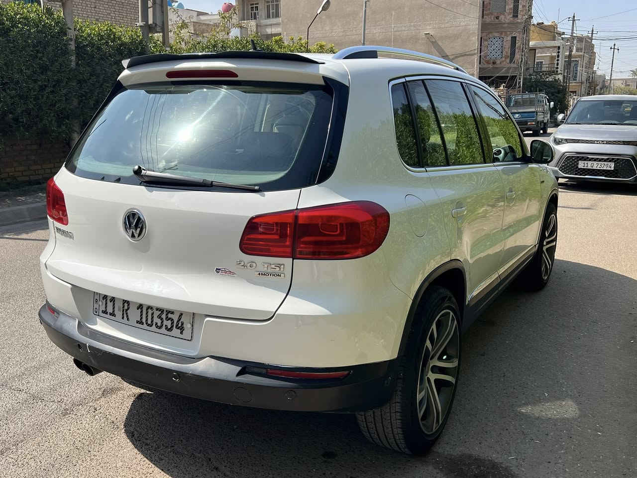 السلام عليكم
فولكسواكن تيكوان 2013 خليجي بدون ضرر بيها فقط صبغ البنيد بدون ضربه فول مواصفات 1/1 
السعر 103 وبيها مجال بسيط 
محرك 2000 تيربو 
رقم بغداد بأسمي تحويل ثاني يوم سنويه هزه جديدة
مكان سياره بغداد الصليخ 
***********
