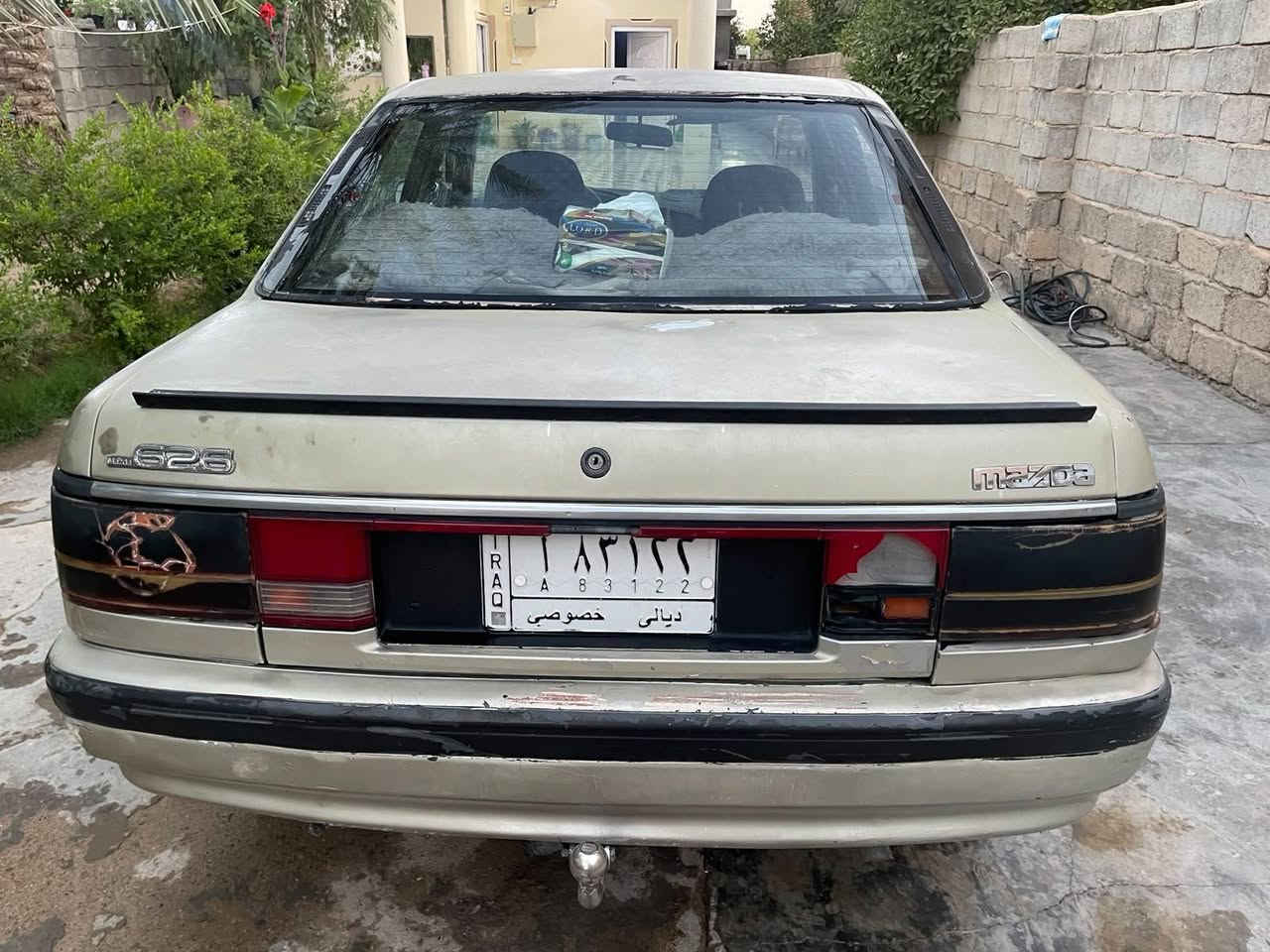 سلام عليكم  مازدا مديل 1993.رقم ديالى 
عنوان ديالى بعقوبه  سعر 29 وبيه مجال بسيط حك الجيه. 
رقم الهاتف ***********
