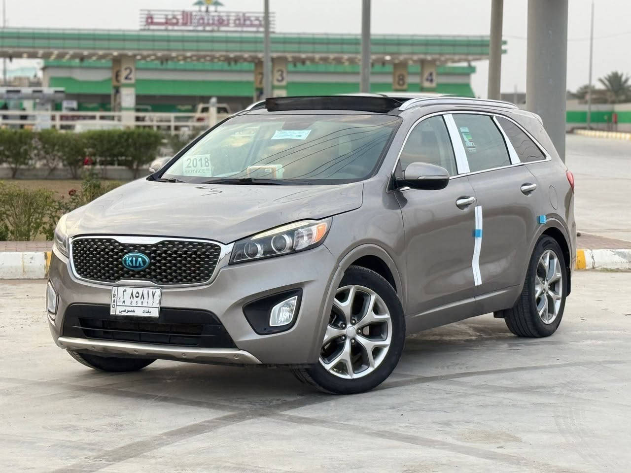 كيا ••• سورنتو ::: SXL .. V6.  ☑️☑️
    
موديل •••••••   2018            ☑️☑️

فول مواصفات 1/1
_ 6 سلندر 
_7 راكب 
_3 قطع تبريد
_بردات خلفيه بلاديه 
_ بانوراما 
_كراسي جلد كهرباء 
_داخل قرميدي 
_هيترات بالكراسي 
_لد خلفي وامامي 
_كشن ذاكره
_رادار جانبي
_صندوق كهرباء 
_دخول ذكي
_بصمات أبواب + تشغيل 
_ مرايات جانبيه ع الريمونت
السياره فول. وارد امريكي 
بيها مكانات صبغ بدون دواخل 
بدون تبديل جديدة جدا 
وجاهزه من كلشي 
رقم بغداد تحويل 
مكان السيارة واسط الصويره 
للاستفسار اكثر عن الاسعار
***********
***********
