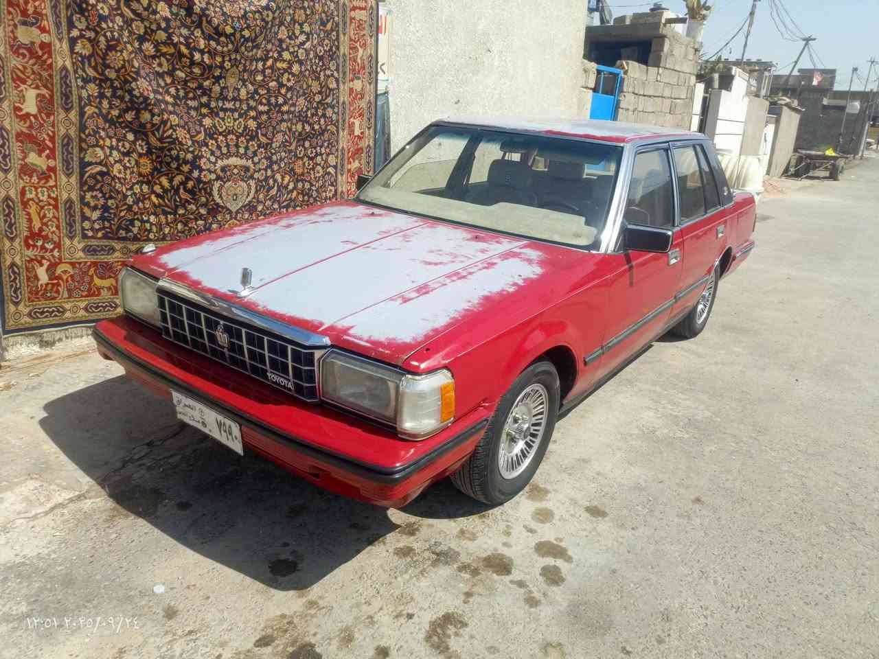 لبيع موديل 85تخم تاير مكينه كير جدد صبغ قليل مكينة بطة رقم نكليزي صلاح دين باقي بس لوحات ***********
