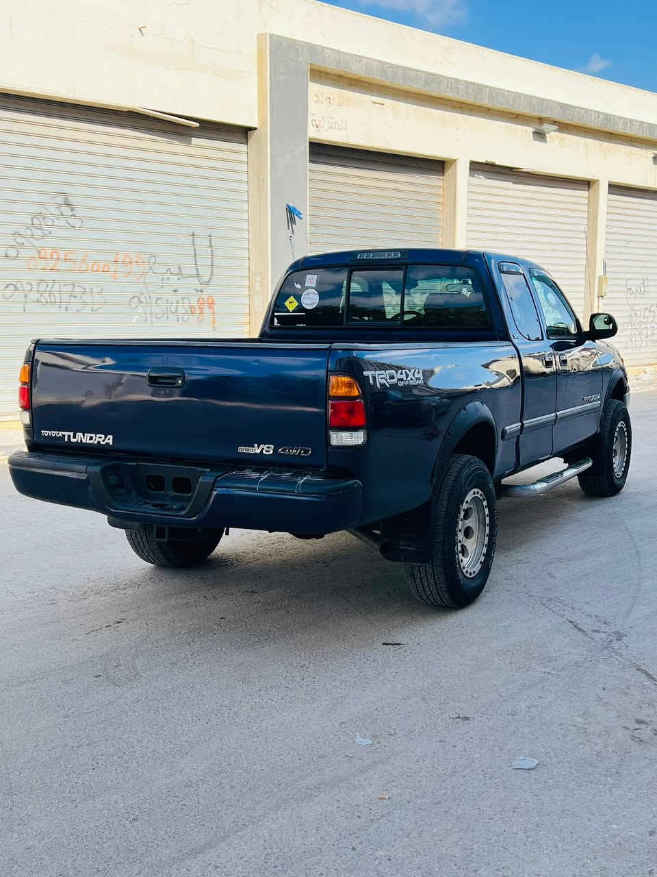 تيوتا تندرا 2002 محرك 47 الابيض ✅
جمرك رسالة مفتوحة ✅
رباعي ورباعي شغالي شاصي في تشطيب ✅
محرك كامبيو صاله كارونا الله يبارك مشاءلله ✅
#رباعي🥇
مكيف ثلاجة 🥶
💥 كراسي قماش✅
سعرها42800💥💥
 مكان بنغازي 🚖
للاستفسار 0927621838☎️


**إذا كنت صاحب هذا الإعلان وتريد حذفه لأي سبب، رجاءا أرسل رسالة إلى الدعم الفني**