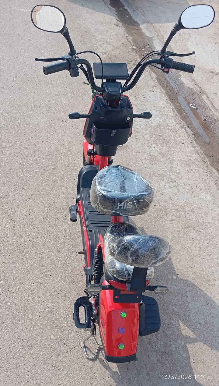 دراجة شحن للبيع موديل 25 بلوتوث 4 بطاريات شركة His
3 سرع 
2 سويج 
2 بصمة
2كارت 
انذار سرقة  لايت عالي ناصي اشاير هورن 
المكان المقدادية حي المعلمين 
السعر 180 وبي مجال
***********
