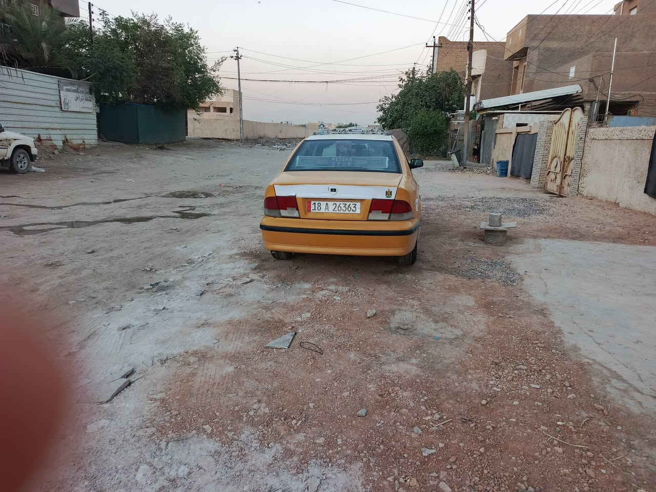 السلام عليكم 
سمند  إحدى عشر
مكفوله عدى البنيد طائر
گير ومحرك سلف وباتري وبأور مشدود قبل سبوع
تخم تاير حداديه 
مكفولات
هزه جديده مصفره هيئه وغرامات
رقم بابل بأسمي شرط التحويل
السعر ٣٥ $ وبيه مجال
***********
مامتواجد على فيس
