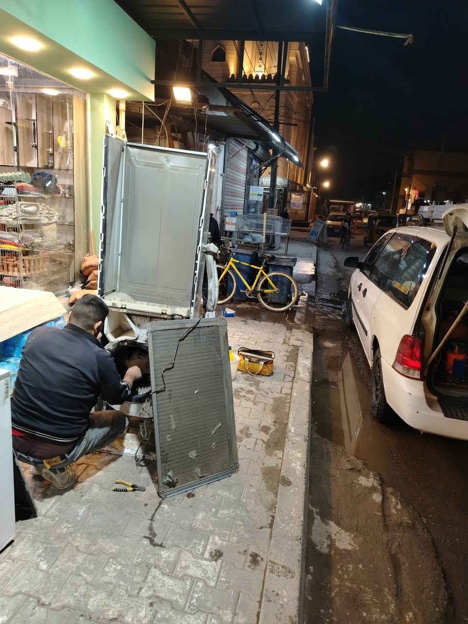 ورشه الحسن للتبريد نصب صيانه غسل بغداد كرخ ورصافه نشتغل *********** هادي ابو حسن
