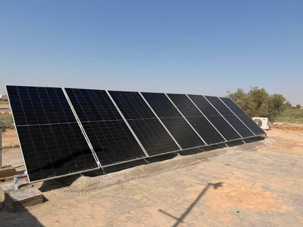 مستمرين بتجهيز منضومات الطاقه الشمسيه🌞 للحصول على (طاقه نضيفه وبيئه نضيفه 🌈🌿) 

تم تجهيز  منزل بمنضومه طاقه شمسيه ⚡⚡
👇👇👇
بمقدار 15Aنهاري +15A ليلي لمده 4ساعات 🌠
بالاعتماد على 
1- انفيرتر 6kw من ماركه فلستي ضمان5 سنه
2-بطاريه15kw من ماركه فلستي ضمان 5سنه
3-الواح ماركه جينكو 620wضمان 20سنه
للحجز و الاستفسار التواصل واتساب 
قسم الصيانة / ***********
قسم المبيعات/ ***********
الطاقه الشمسيه 🌞اخطاء وعثرات
ألعايدي للطاقه الشمسيه@
