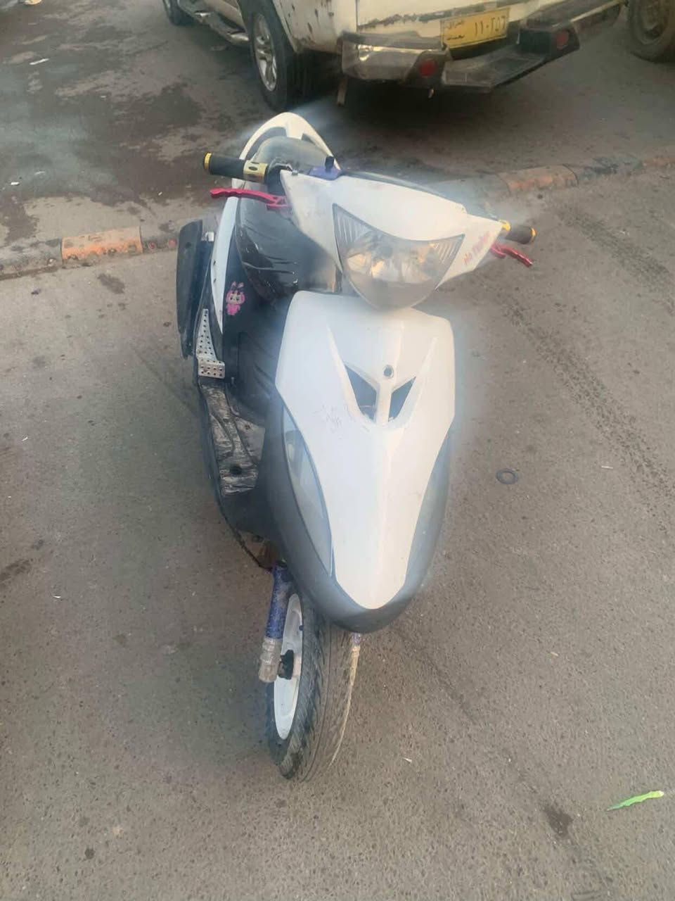 سلام عليكم 
دراجه ماكس عدله 
البيع سعر 450 قفل 400


**إذا كنت صاحب هذا الإعلان وتريد حذفه لأي سبب، رجاءا أرسل رسالة إلى الدعم الفني**