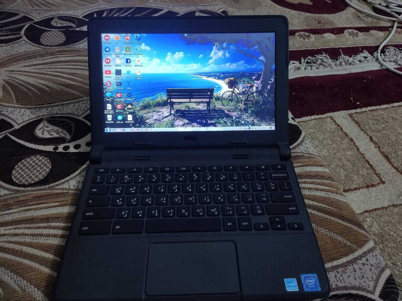 سلام عليكم لابتوب للبيع مالت دراسة تصفح منزل بي جميع تطبيقات تلكرام يتيوب وغيرها الذاكرة 32 وقابلة لزيادة معة منافض HDM و USB وهواكس كامرة شغالة
السعر قيم واخض مكان نجف حولي ***********
