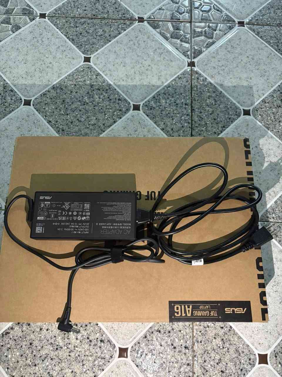 asus a16 
rtx 4050
 ram 16
hard 512 ssd
amd ryzen 7 7445hs 
نضافة 100‎%‎
استعمال شهرين فقط
سعرة مليون و100 الف
رقمي ***********
