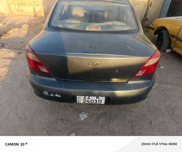 كيه ريو مديل 2002 سنويه 2028 رقم بغداد نكليزي مشروع وطني مكينه كير اوتوماتيك حداديه تخم تاير كهربائيات كلهن جاهزات سياره جني سعر 35 وبيهه مجال بيع مستعجل ***********
