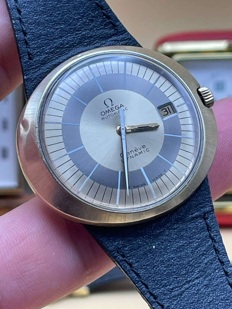 -Omega Dynamic is half gold and steel

-جمال ودلال اوميكا داينمك نصف ذهب ستيل ||

 "

-اوتوماتيك مكينة فراشة || إنتاج 1970s

- جميع تفاصيل اصلية عدا السير والبوك || نظافة ممتازه

-قطر41

للحجز التواصل على الخاص او الواتس +9647705789282


**إذا كنت صاحب هذا الإعلان وتريد حذفه لأي سبب، رجاءا أرسل رسالة إلى الدعم الفني**