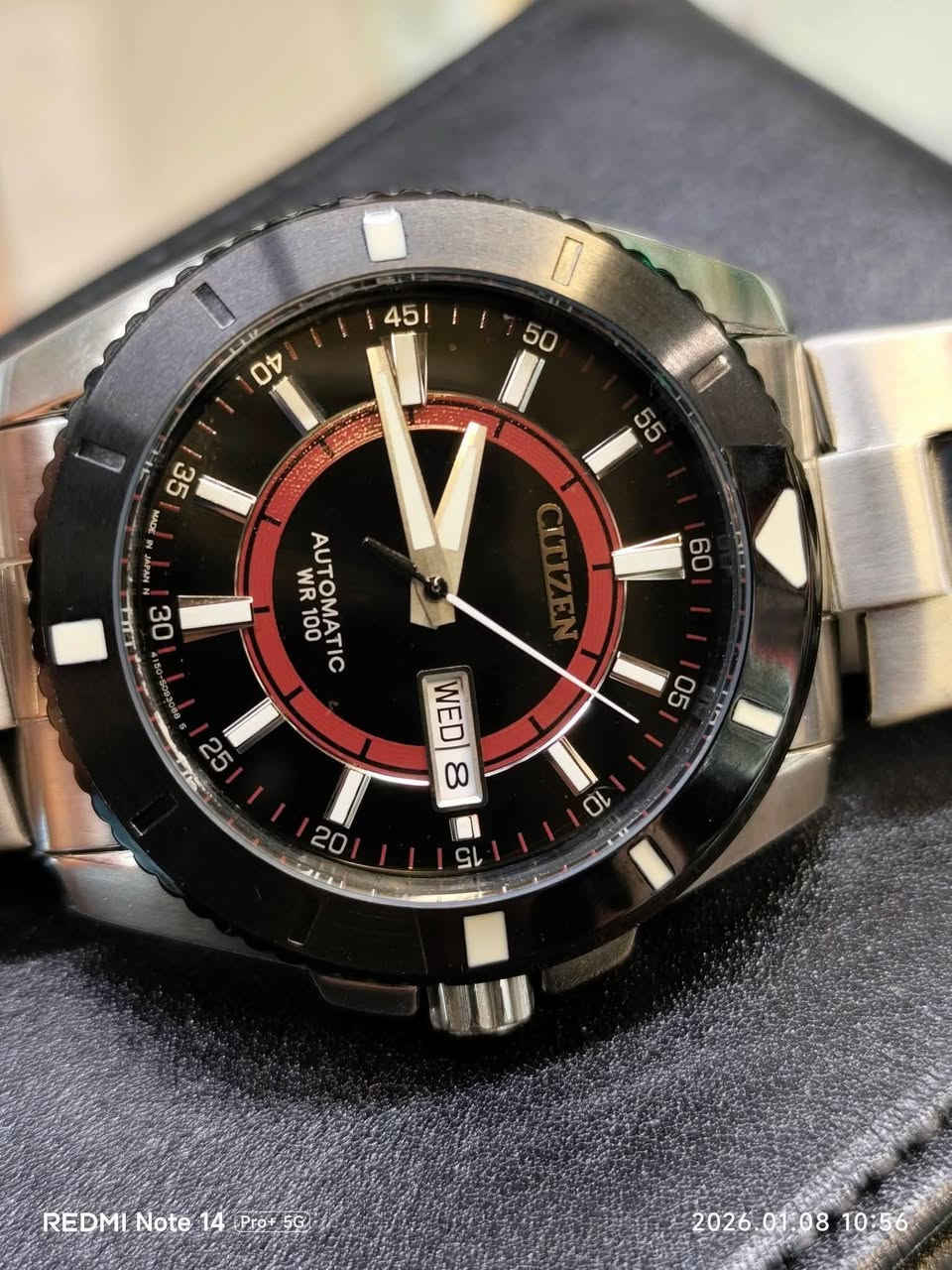 ساعة(ستیزن) اوتوماتیك
ماکینة مایوتا یابانی 21 حجر

نافذة للعرض التاريخ

 جدید مامستعمل

قطر 42ملم 

السعر 200$ دولار

مکان/السلیمانیە

یوجد توصیل.


**إذا كنت صاحب هذا الإعلان وتريد حذفه لأي سبب، رجاءا أرسل رسالة إلى الدعم الفني**