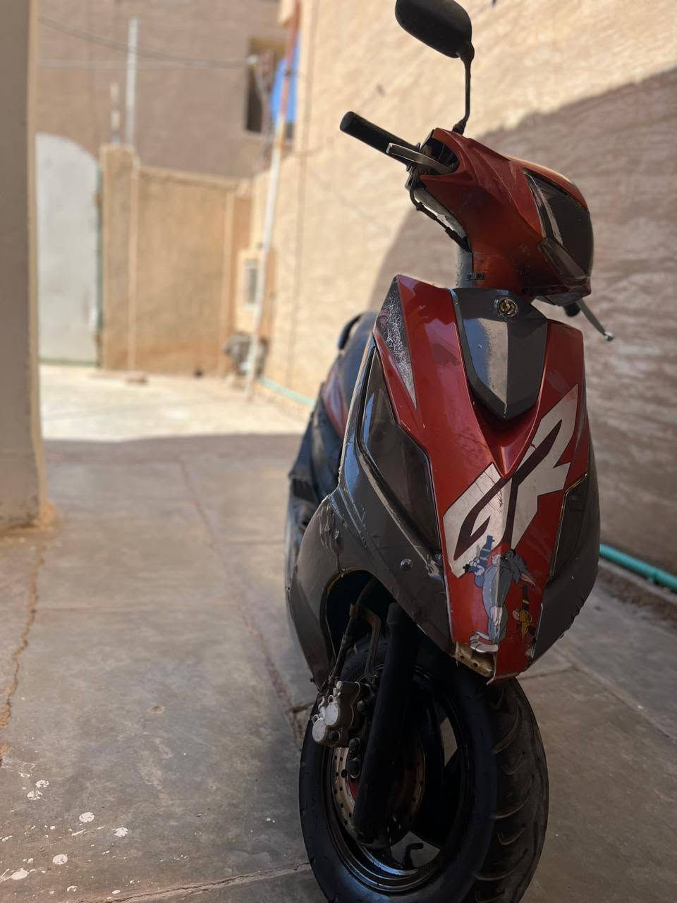 سلام عليكم ماطور للبيع
الماطور سايم نحله
كامل الماطور كابريت جديد التايرات نضيف البطاريه جديد محرك مجفت 
الماطور سعره خاص 
استفسار اتصال على الرقم او مراسل 
*********** 

مكان حديثة الانبار

